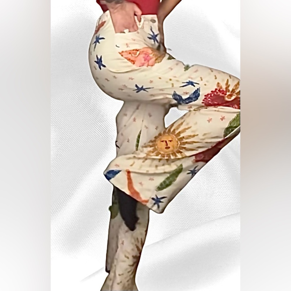 Colorful Celestial Mermaid Pants!